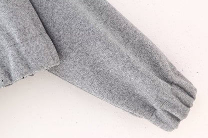 Womens Hooded Zipper Crop Sweater | Long Sleeves | noémi