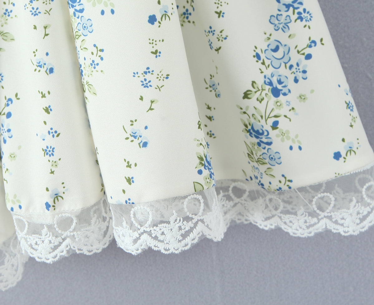 Womens Printed Lace Patchwork Bodycon Dress | Slim Fit Waist Detail | noémi