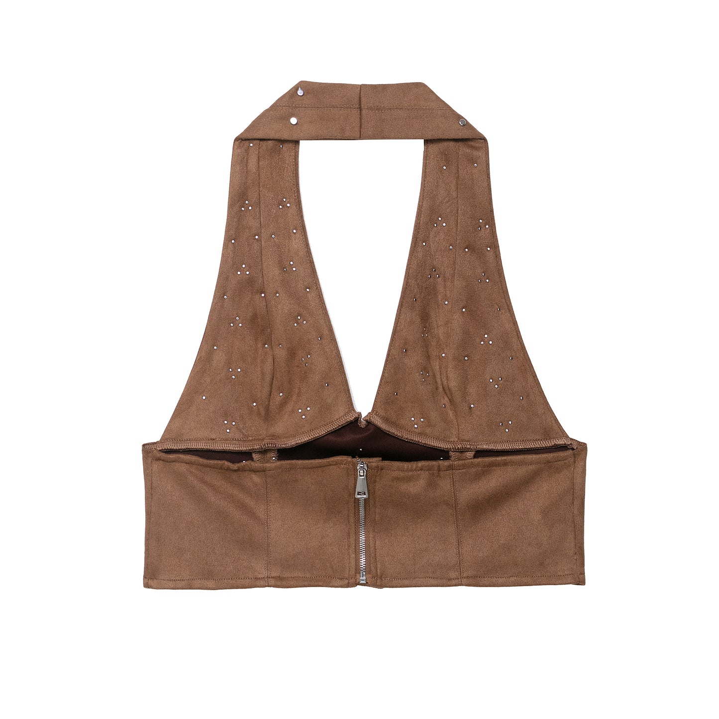 2 Piece Set for Women | Backless Halter Vest & Tassel Fringe Shorts | noémi