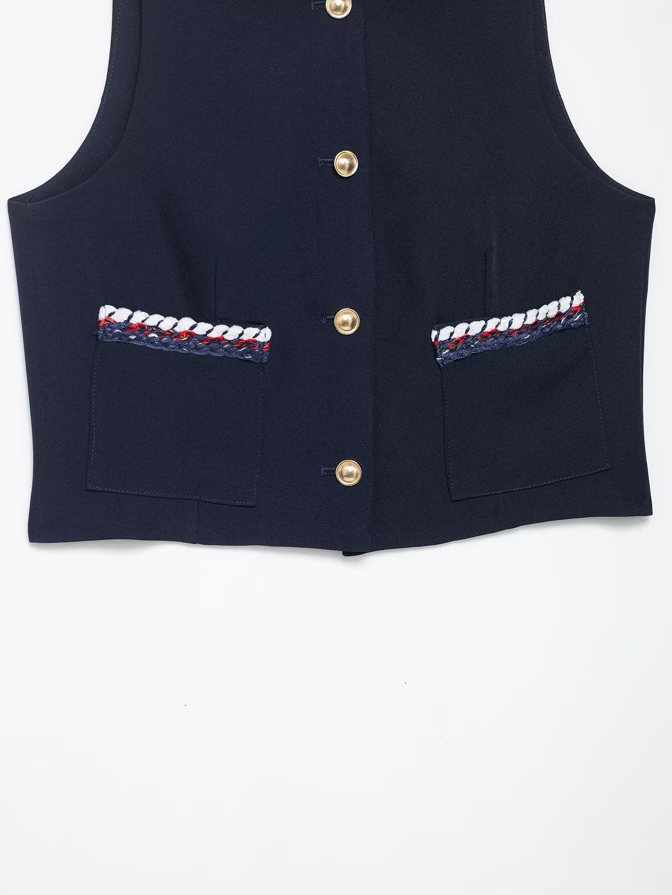 Womens Two Piece Set | Trimmed Vest Jacket | noémi