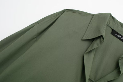 Multicolor Long Sleeve Poplin Cardigan | noémi