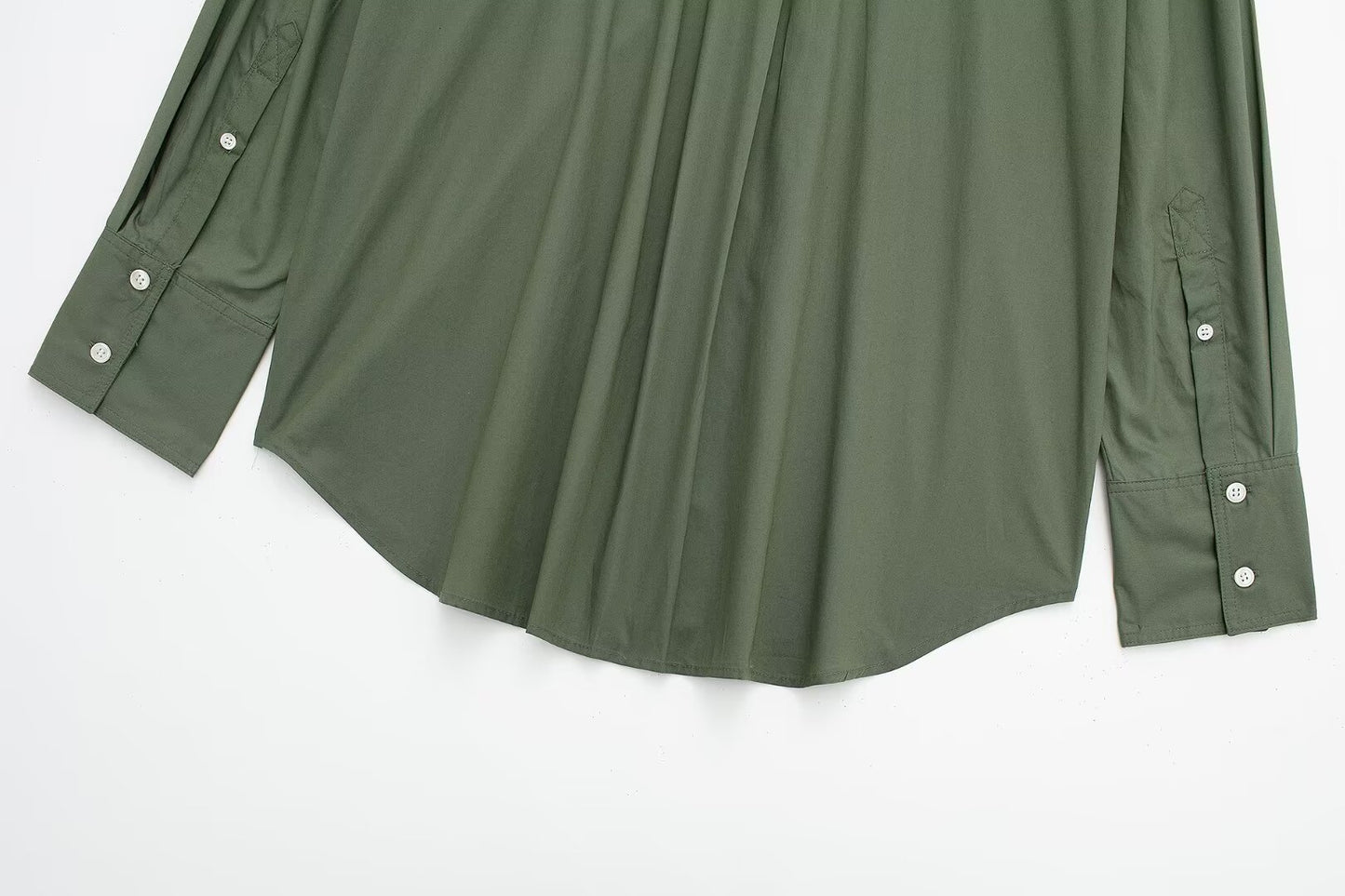 Multicolor Long Sleeve Poplin Cardigan | noémi