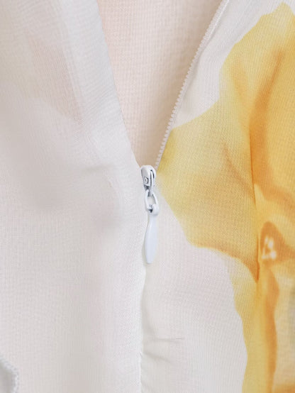 Womens Strapless Short Printed Dress | noémi