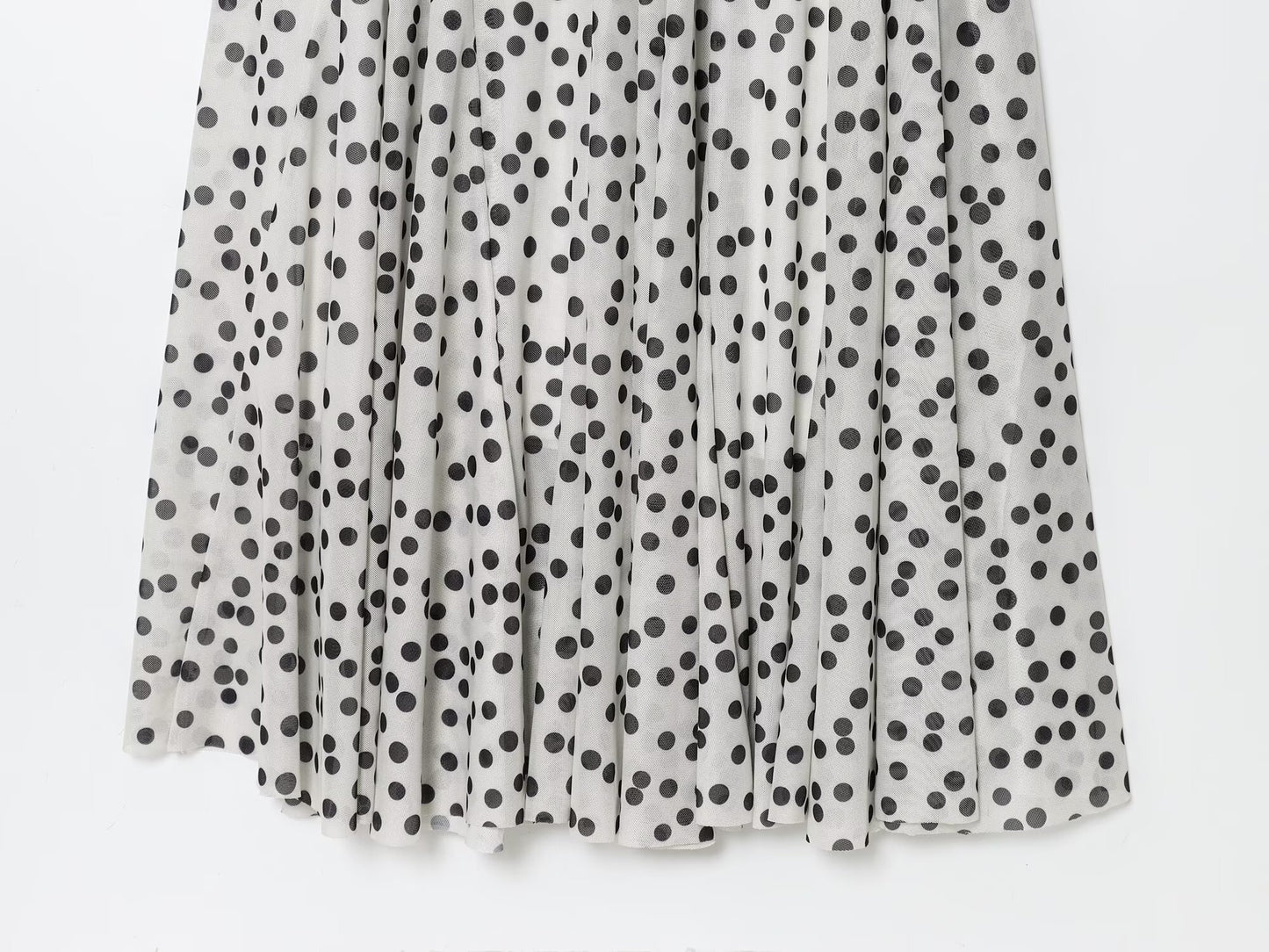 Polka Dot Printed Long Sling Dress For Women | noémi