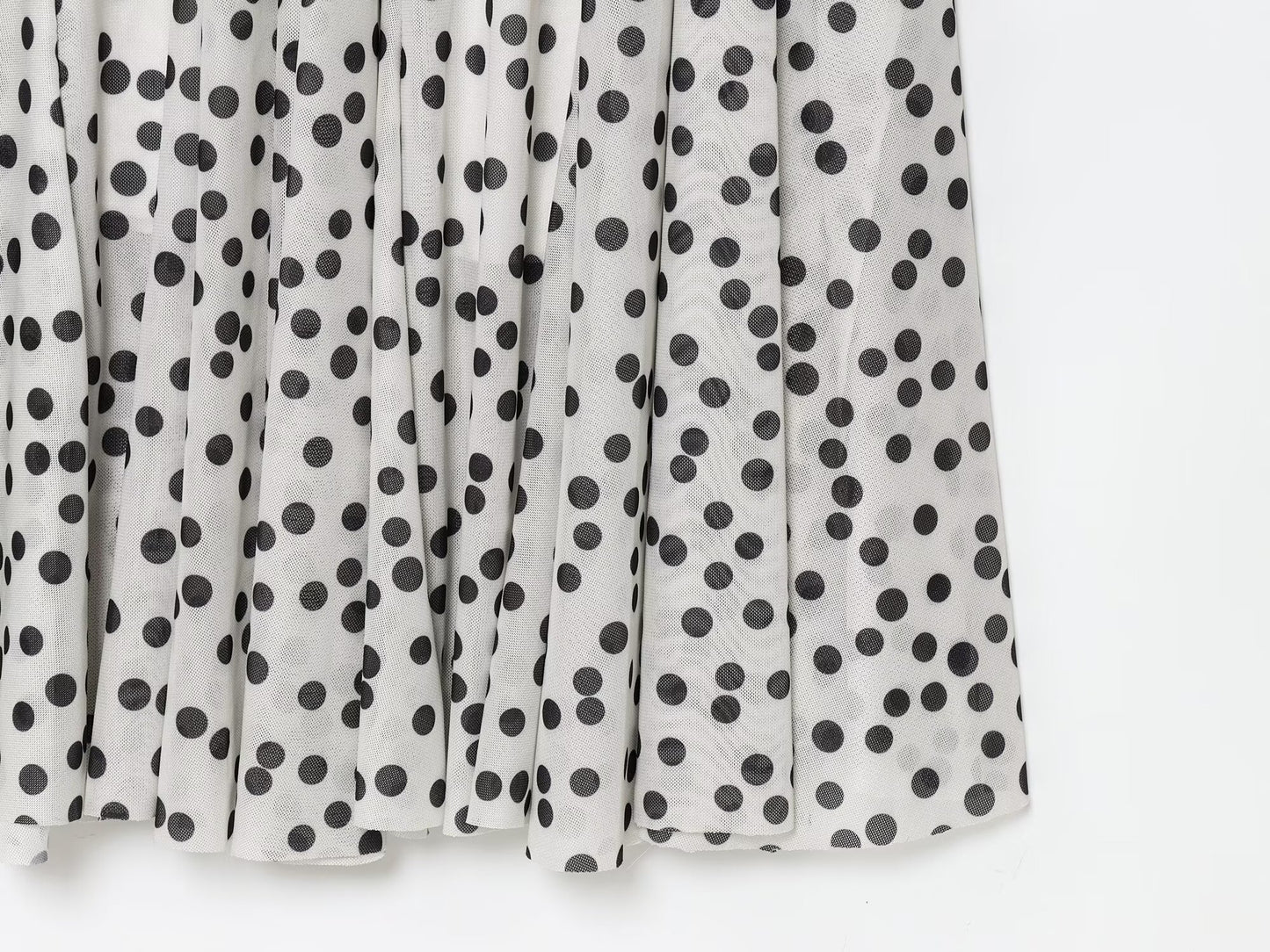 Polka Dot Printed Long Sling Dress For Women | noémi