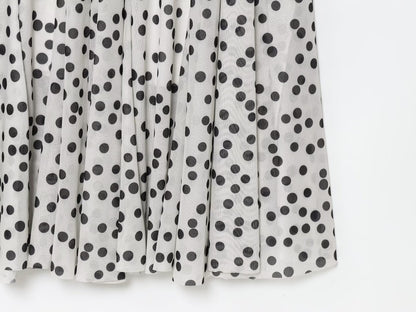 Polka Dot Printed Long Sling Dress For Women | noémi