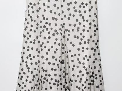 Polka Dot Printed Long Sling Dress For Women | noémi