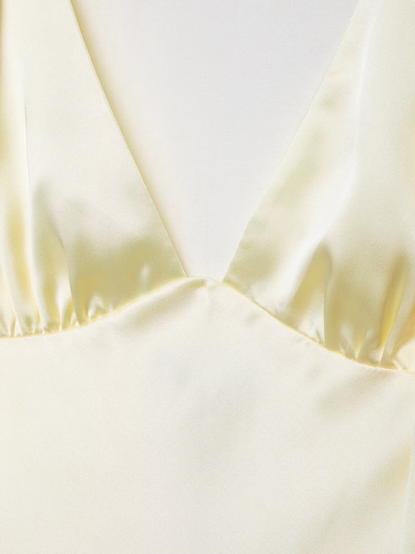 Women Satin Midi Dress | Bowknot Detail | noémi