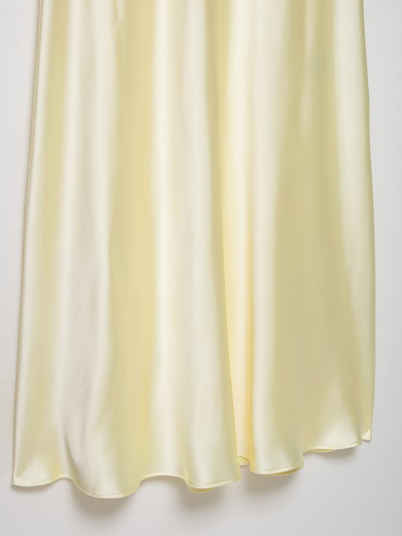 Women Satin Midi Dress | Bowknot Detail | noémi