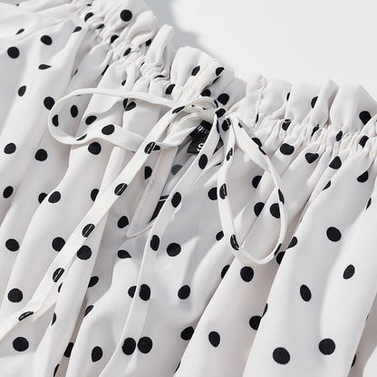 Polka Dot Off Shoulder Top | noémi