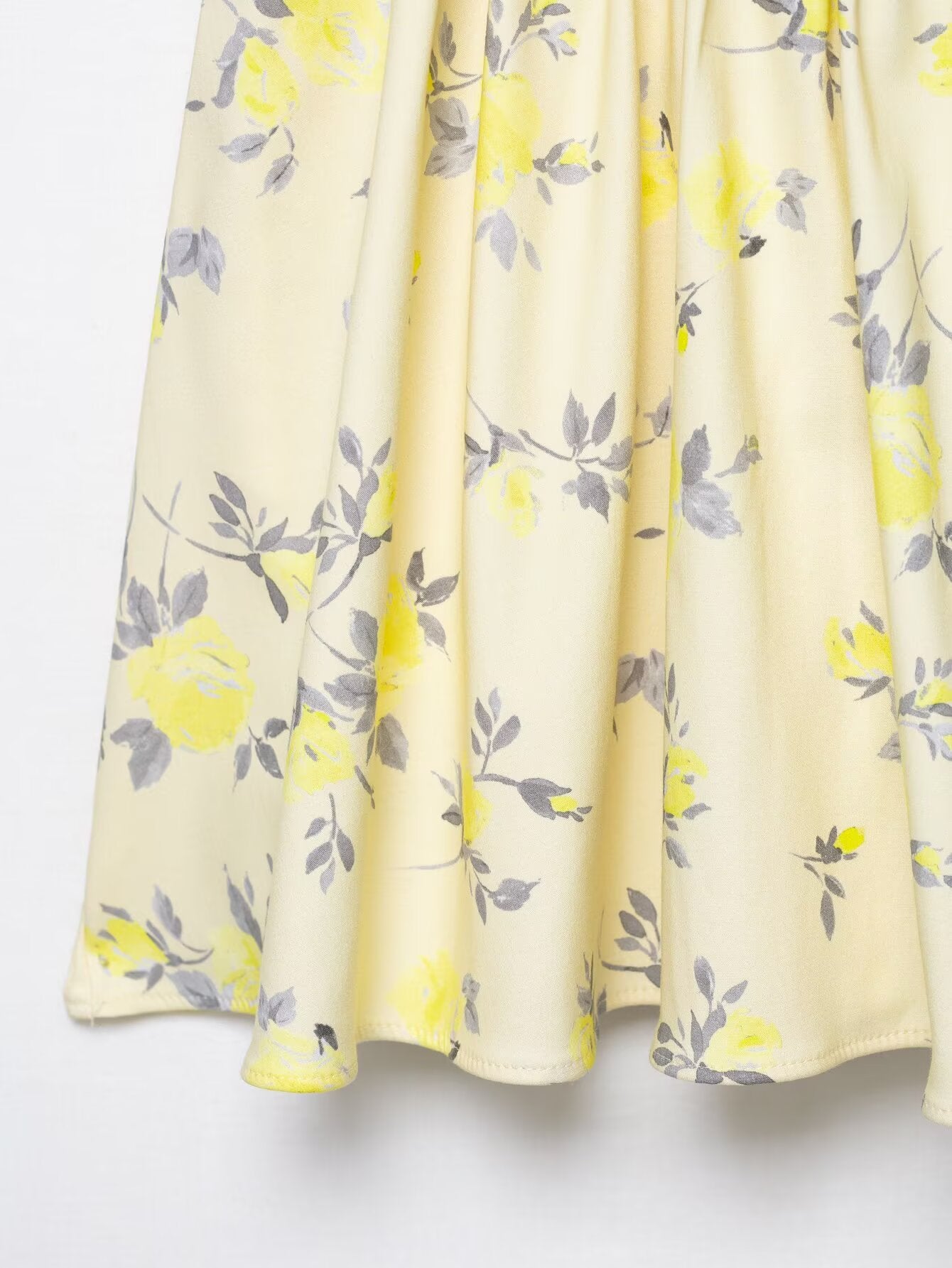 Womens Floral Poplin Strap Short Dress | noémi