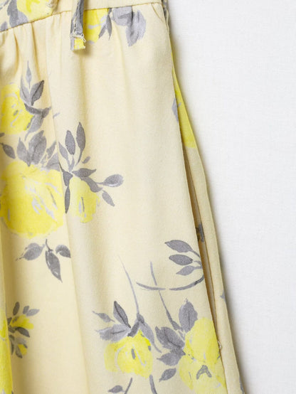 Womens Floral Poplin Strap Short Dress | noémi