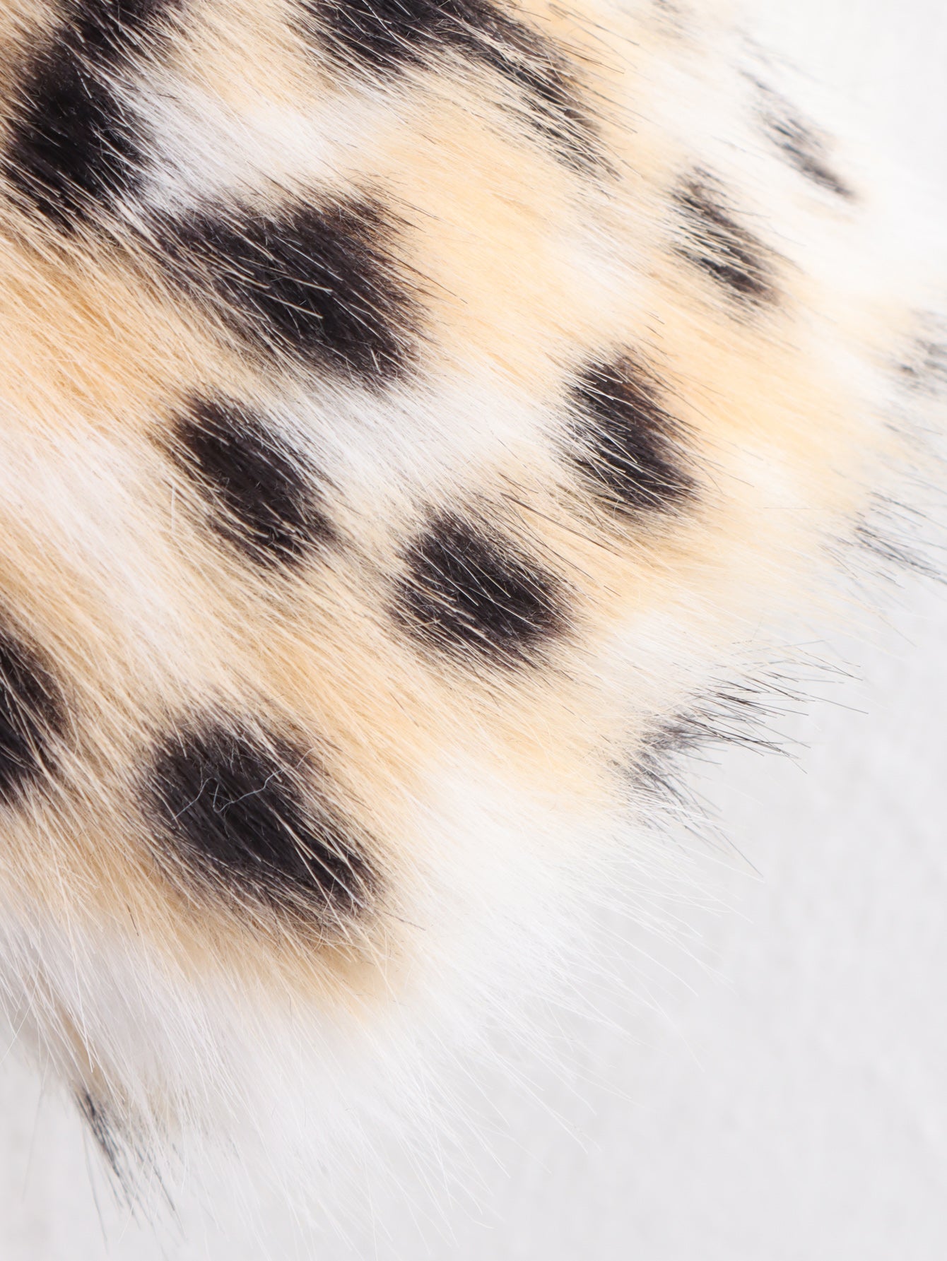 Leopard Print Faux Fur Coat | Oversized Winter Jacket with Plush Collar, Animal Print | noémi