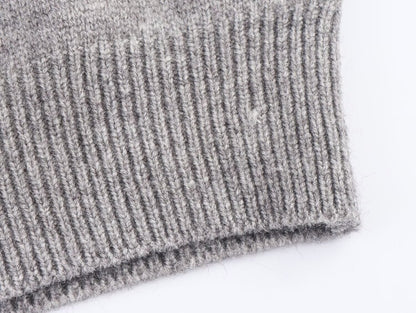 Womens Bow Ribbon Sweater | Loose Fit, Stylish Jacquard Knit | noémi
