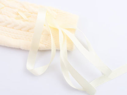 Womens Beaded Knit Cardigan | Pearl Detailing, Statement Buttons, Cream | noémi