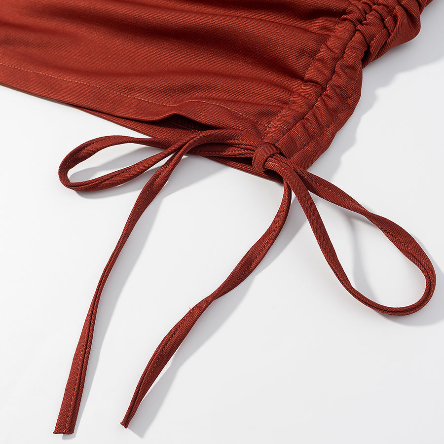 Womens Lace Drawstring Waist Dress | noémi