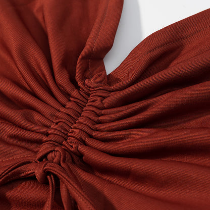 Womens Lace Drawstring Waist Dress | noémi