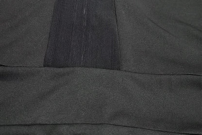 Womens Sleeveless Halter Dress with Mesh Stitching and Slim Fit | noémi