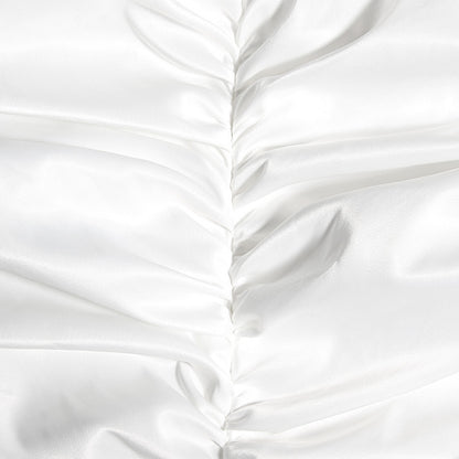 Pleated Corset Tube Dress With Structured Fit | noémi