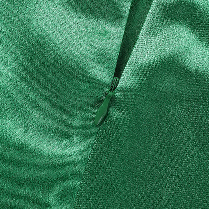 Satin Side Slit Cami Dress Slim Fit | noémi