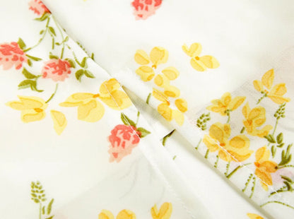 Printed Sling Maxi Dress With Side Split Detail | noémi