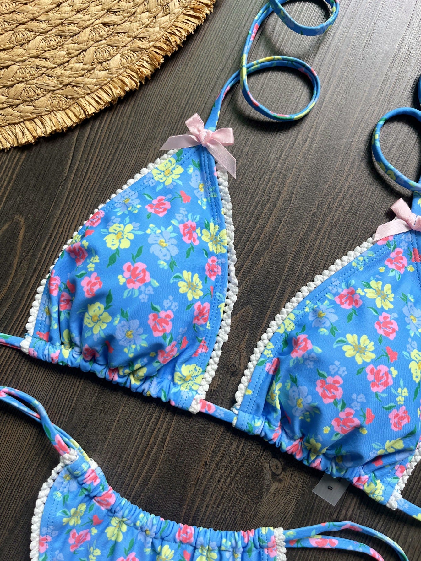 Small Floral Print Split Bikini Swimsuit for Women | noémi