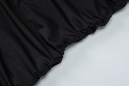 Lace Strap Cutout Dress with Mid Waist Detailing | noémi