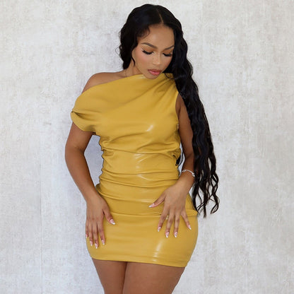 Crossbody One Shoulder Dress for Women | noémi