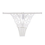 Black Lace Thong with Delicate Fit and Minimal Design | noémi