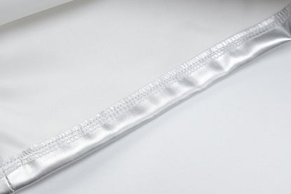 Womens Faux Leather Off Shoulder Low Cut Dress | Sleeveless Backless | noémi