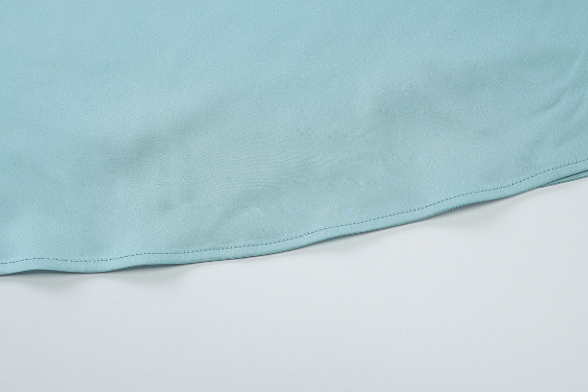 Womens Backless Swing Collar Dress | noémi