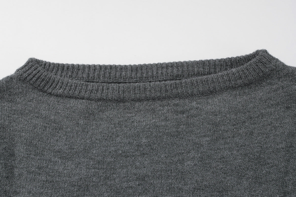 Womens Cropped Top | Slim Fit, Diagonal Collar Long Sleeve | noémi
