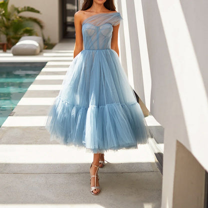 Sleeveless | Structured Bodice | Flared Hem | Princess Style Dress | noémi