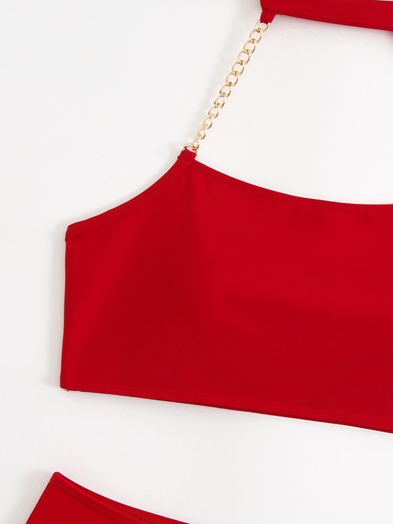 Solid Color Split Design Bikini Swimsuit for Women | noémi