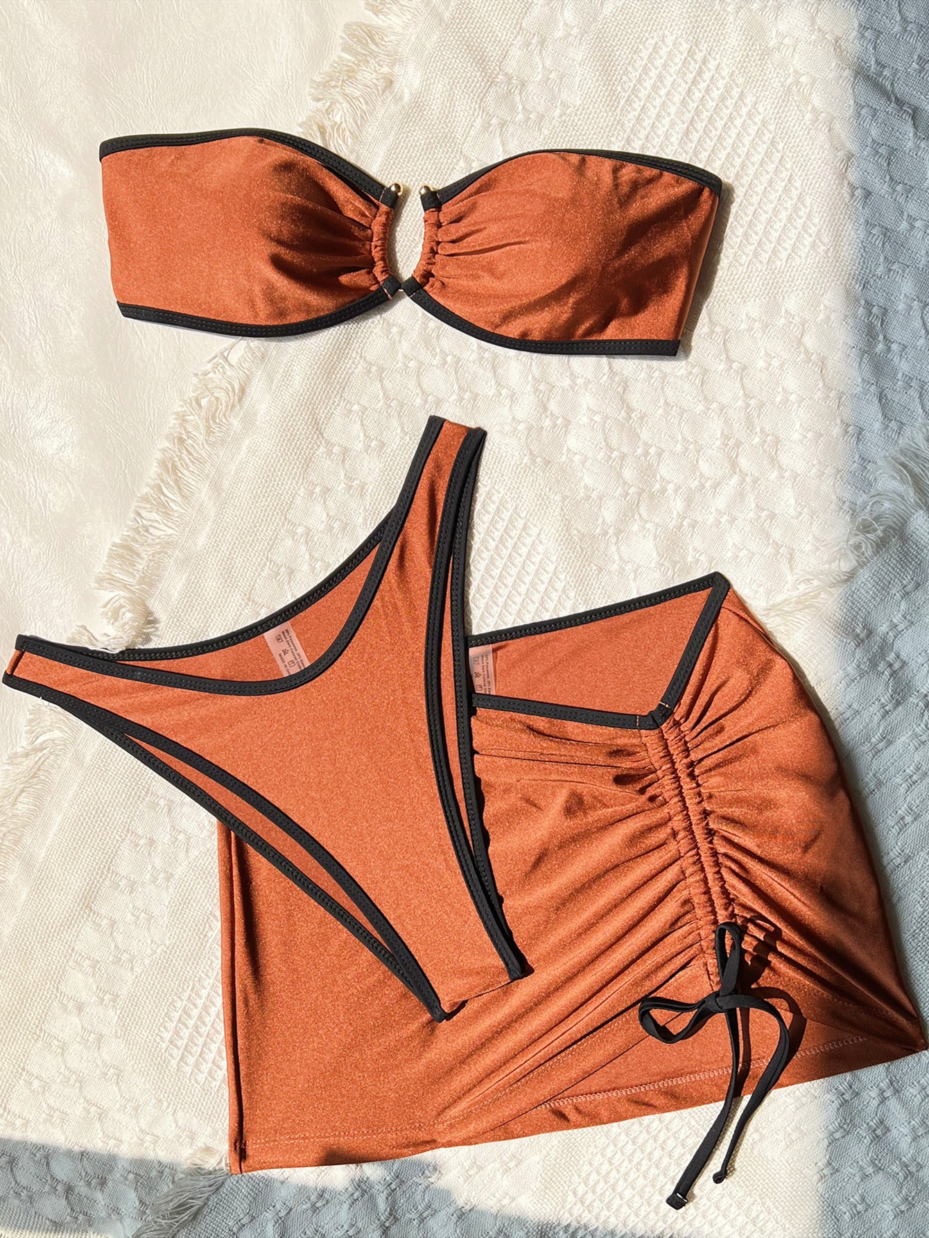 3 Piece Bikini Swimsuit Set for Women | Skirt CoverUp | noémi