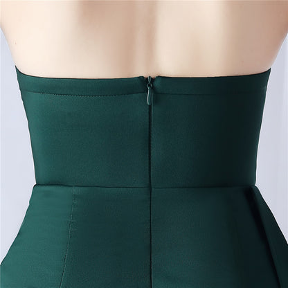 Corset Gown | Hand Beaded Sculpted Waist Boning Detail | noémi