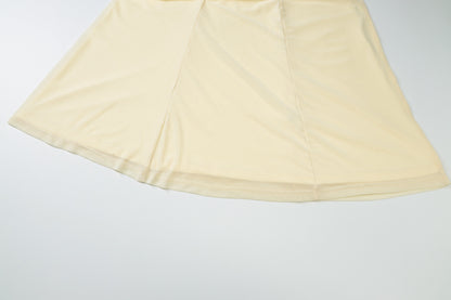 Summer Tube Dress | Slim Fit, Side Slit, Strapless, Solid Color | noémi