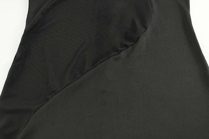 Womens Sleeveless Mesh Stitch Sheath Dress Slim Fit | noémi