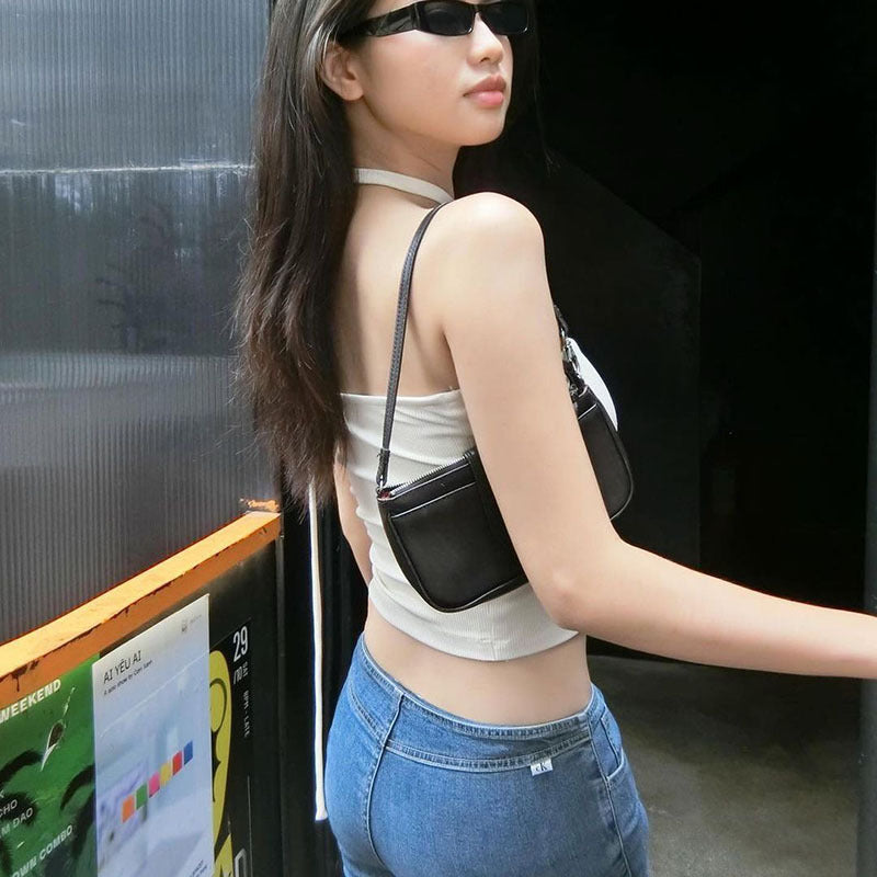 Vest Outer Wear Tube Top Women | Strapless Ribbed Slim Fit Crop Top | noémi