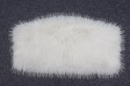 Furry Tube Top | Off Shoulder Ultra Short Crop Vest for Women | noémi