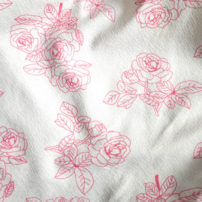 Floral Print Corset Style Spaghetti Strap Top with Open Back Detail | noémi