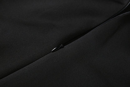 Womens Long Sleeve Dress with Collared Neck Lace Up Waist and Slim Fit | noémi