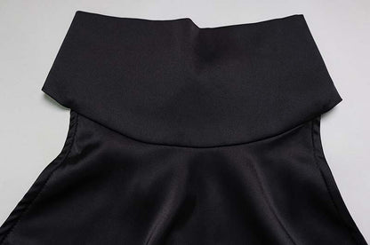 Womens Slim Fit Halter Waist Sheath Maxi Dress | noémi