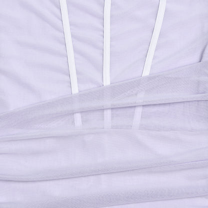 Womens Off Neck Tube Top Backless Bodycon Dress | noémi