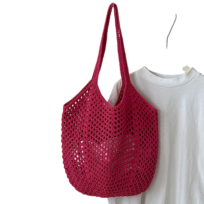 Hollow Carambola with Inner Bag Rose Red