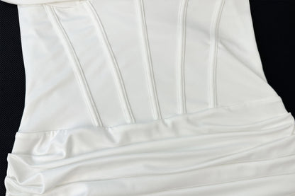 Off Shoulder Mini Dress | Sleek Sleeveless Tube Top | noémi