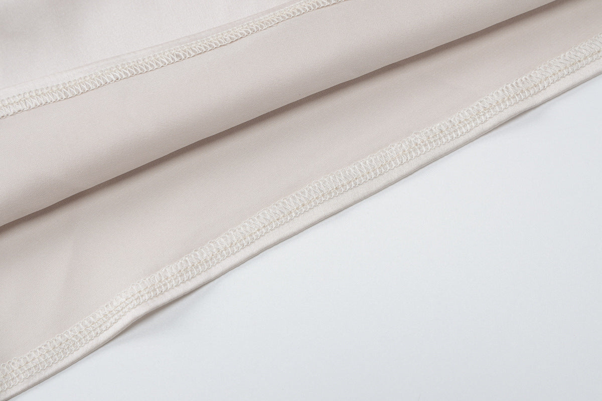 Satin Halter Dress | Sleeveless Backless Mini Dress | noémi