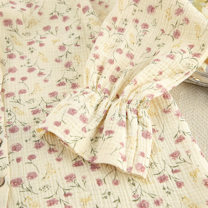 Womens Cotton Pajama Set | Loose Fit, Long Sleeve | noémi