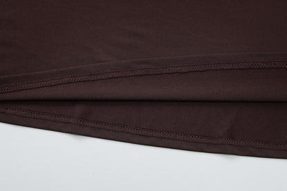 Womens One Shoulder Sheath Dress with Pleated Detail | noémi