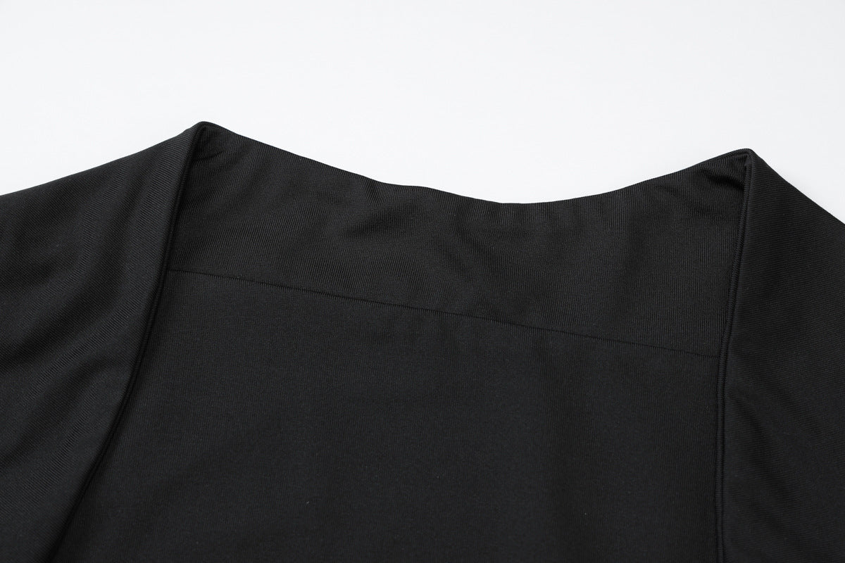 Womens Pleated Square Neck Sleeveless Top | Slim Fit Solid Tank | noémi